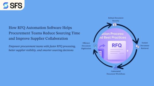 RFQ Automation Software for Procurement Teams to streamline sourcing and improve supplier collaboration