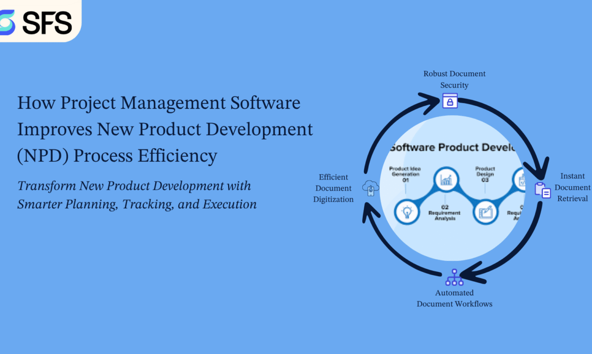 Project Management Software for managing New Product Development process in manufacturing